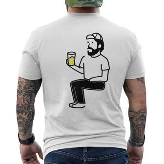 The Day Off メンズTシャツ バックプリント - Kawaiitshirt