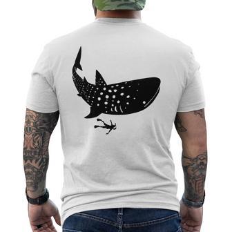 De Buceo Con Tiburones Ballena Tiburón Manga Larga Camiseta Hombre Estampado Espalda - Regaloses