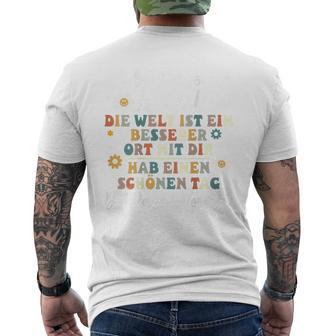 An Die Person Hinter Mir Liebe Person Hinter Mir T-Shirt mit Rückendruck - Seseable