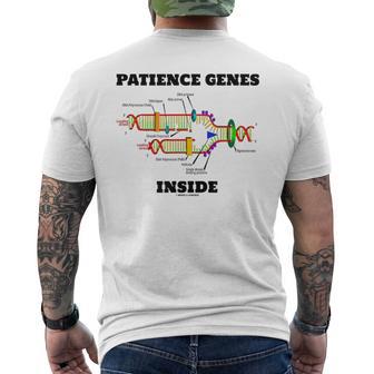 Dna複製内部の忍耐遺伝子 分子生物学 メンズTシャツ バックプリント - Kawaiitshirt