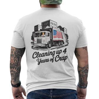 Donald Trump Cleanup Partidario Republicano De Trump Camiseta Hombre Estampado Espalda - Regaloses