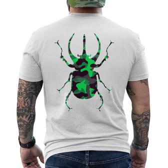 Donna Fantasia Camouflagecarabeoerde Con Collo A T-shirt da uomo con stampa posteriore - Novitaregali