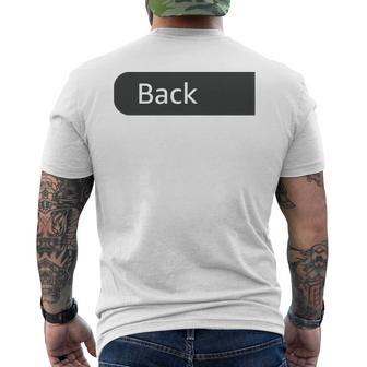 I Don't Have A Stepdaughter With Awesome Daughter On Back Men's T-shirt Back Print - Thegiftio UK