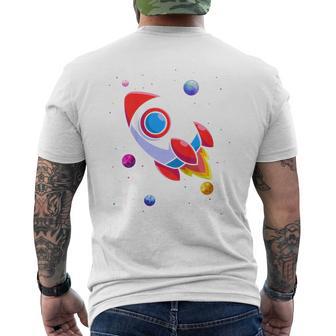 Enfantaisseaupatial Espace Astronaute Planètes Espace T-shirt imprimé au dos - Cadeauxyz
