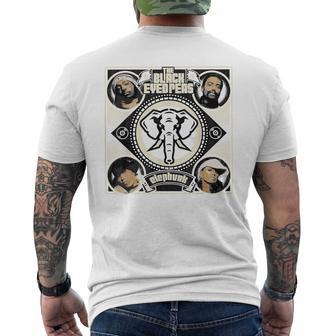 Eyed Peas エレファンクアルバム メンズTシャツ バックプリント - Kawaiitshirt