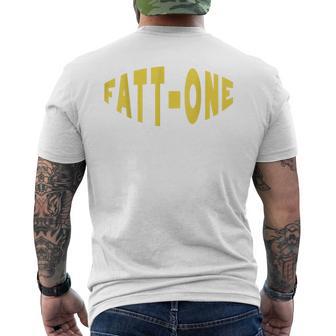 Fatt-One Divertente T-shirt da uomo con stampa posteriore - Novitaregali
