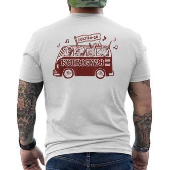 Fuji Rock 2026 Animal Amazon Limited Yellow メンズTシャツ バックプリント - Kawaiitshirt