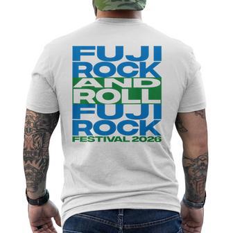 Fuji Rock And Roll 2026 Amazon Limited メンズTシャツ バックプリント - Kawaiitshirt