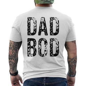 Dad Bod Workout Fitness Gym Men's T-shirt Back Print - Monsterry DE