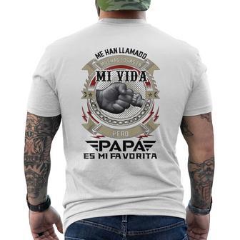 Dad Father's Day Phrases Men's T-shirt Back Print - Thegiftio UK