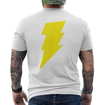 Graphique Éclair Jauneif T-shirt imprimé au dos - Cadeauxyz