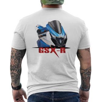 Gsxrportbike Moto Gixxer Haut De Gamme T-shirt imprimé au dos - Cadeauxyz