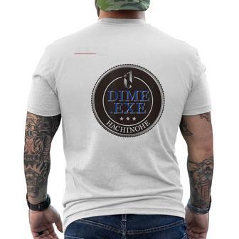 Hachinohe DimeExe_14_Ross Davis Jr メンズTシャツ バックプリント - Kawaiitshirt