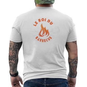 Homme Fêtes Des Pères Bbq Le Roi Du Barbecue Haut De Gamme T-shirt imprimé au dos - Cadeauxyz