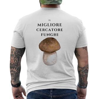Il Migliore Cercatore Funghi T-shirt da uomo con stampa posteriore - Novitaregali