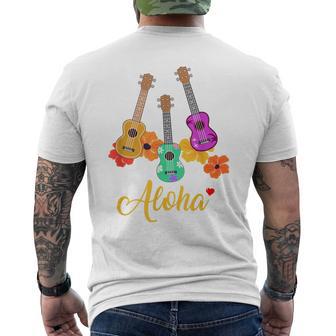 Instrument De Musique Ukulele Cadeau T-shirt imprimé au dos - Cadeauxyz