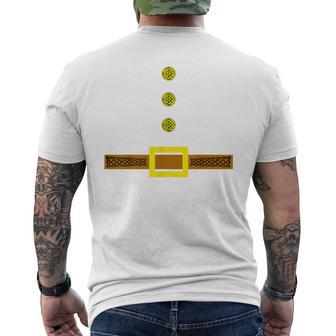 Jack And The Beanstalk Outfit Costume Men's T-shirt Back Print - Thegiftio UK
