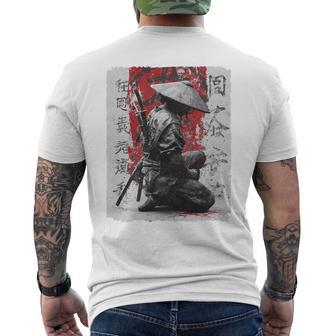 Katana Japonais Manga Anime Haut De Gamme T-shirt imprimé au dos - Cadeauxyz