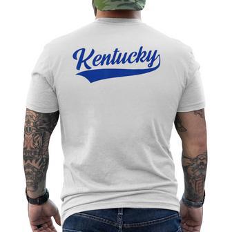 Kentucky Throwback Classic Men's T-shirt Back Print - Thegiftio UK