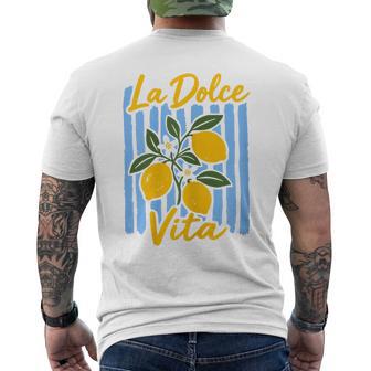 La Dolceita Citronacances D'été Italiennesintage T-shirt imprimé au dos - Cadeauxyz
