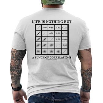 Laida No Es Más Que Un Montón De Correlaciones Estadísticas Humor Friki Camiseta Hombre Estampado Espalda - Regaloses