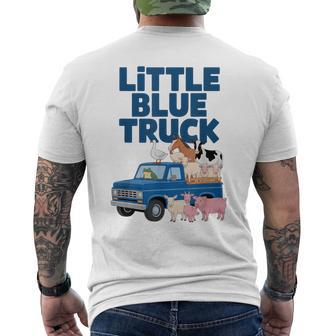 Little Blue Truck Toddler Animals Little Blue Truck Men's T-shirt Back Print | Mazezy