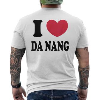 I Love Da Nang ダナンが大好きです メンズTシャツ バックプリント - Kawaiitshirt