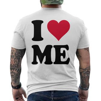 I Love Me 長袖tシャツ メンズTシャツ バックプリント - Kawaiitshirt