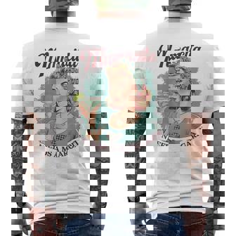 Mamacita Needs A Margarita Cocktails Retro Vintage Vibes Men's T-shirt Back Print | Seseable UK