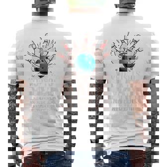 Who Is Mark And Why Do I Have To Hit Him Bowling Men's T-shirt Back Print | Seseable UK