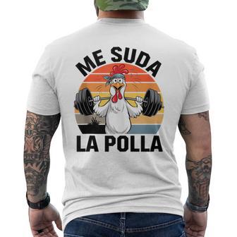 Meuda La Polla Hombre Graciosa Friki Gimnasio Fitness In Mangas Camiseta Hombre Estampado Espalda - Regaloses