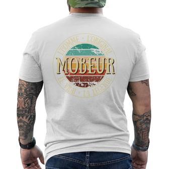 Mobeur Homme Original Légende Humour Mobylette Idée Cadeau Haut De Gamme T-shirt imprimé au dos - Cadeauxyz