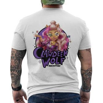 Monster High Alumni Lupo Di Clawdeen T-shirt da uomo con stampa posteriore - Novitaregali