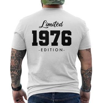 Nato Nel 1976 Edizione Limitata 50 Compleanno T-shirt da uomo con stampa posteriore - Novitaregali
