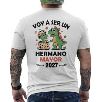 Niños Hermano Mayor 2027Oy Aer Un Hermano Mayor Camiseta Hombre Estampado Espalda - Regaloses