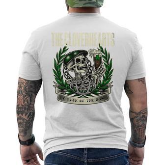 No Luck Of The Irish メンズTシャツ バックプリント - Kawaiitshirt