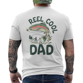 O Fishally One 1St Birthday Fishing Family Reel Cool Dad Men's T-shirt Back Print - Thegiftio
