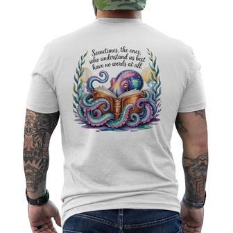 The Ones Who Understand Us Best Remarkably Bright Creatures Men's T-shirt Back Print - Thegiftio UK