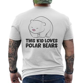 Ours Polaire Pour Enfants Ce Enfant Aime Les Ours Polaires T-shirt imprimé au dos - Cadeauxyz