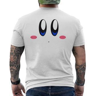 Pink Ball Emotion Halloween Group Costume Men's T-shirt Back Print - Monsterry
