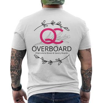 Qc オーバーボード メンズTシャツ バックプリント - Kawaiitshirt
