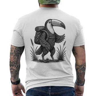 Randonnée Toucan Randonnée Nature Tropical Jungle Amoureux Des Oiseaux T-shirt imprimé au dos - Cadeauxyz
