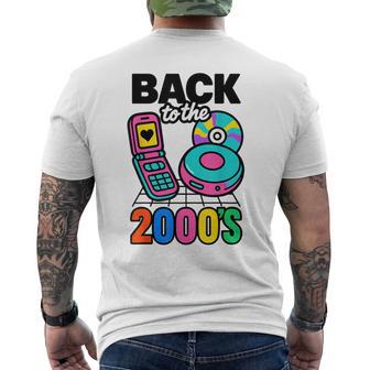 Regreso A Los Años 2000 Retro Nostalgic Party Camiseta Hombre Estampado Espalda - Regaloses