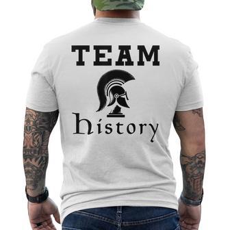 Team History Profesor De Historia Camiseta Hombre Estampado Espalda - Regaloses
