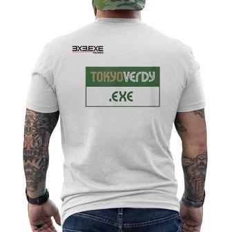 TokyoerdyExe_2_小口陸 メンズTシャツ バックプリント - Kawaiitshirt