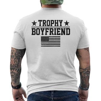 Trophy Boyfriend Fathers Day Men's T-shirt Back Print - Monsterry UK