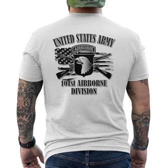 US Army 第101空挺師団 バックデザイン メンズTシャツ バックプリント - Kawaiitshirt