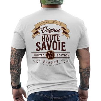 Vintage Haute-Savoie Département France T-shirt imprimé au dos - Cadeauxyz