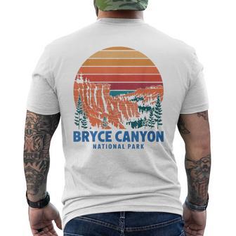 Vintage Hiking Bryce Canyon Bryce Canyon National Park Men's T-shirt Back Print - Thegiftio UK