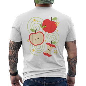 Y2k Apple Kawaii Cute Vintage 90S Retro Summer N Men's T-shirt Back Print - Thegiftio